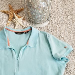 4/$13 Eddie Bauer zip polo style